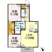 L’Allure（ラリュール）の間取り画像