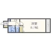 M&Mウメダイーストの間取り画像