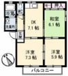 べルソー2番館の間取り画像