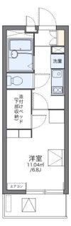 レオパレスLEBEN京橋の間取り画像