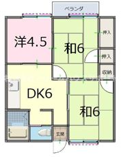 原田荘の間取り画像
