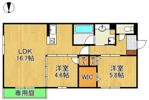 D-ROOM若園の間取り画像