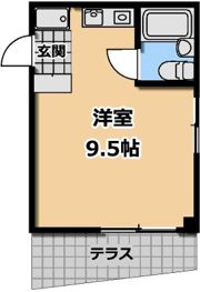 フォルス森下の間取り画像
