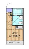 ベーネ横浜根岸 206号室の間取り画像