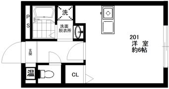 レスツオン参宮橋の間取り画像
