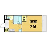 シャトレ豊津Iの間取り画像