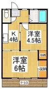 ムサシノコーポの間取り画像
