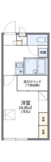 レオパレスプルメリアの間取り画像