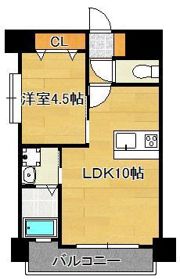 アンテス上到津の間取り画像