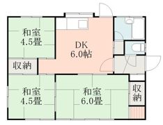 一木住宅の間取り画像