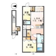 仮）八王子市大谷町アパート新築工事の間取り画像