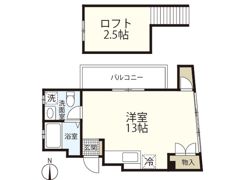 シティハイツ舟入の間取り画像