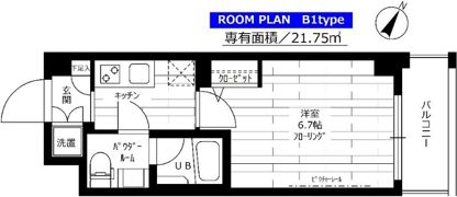ステージファースト光が丘アジールコートの間取り画像