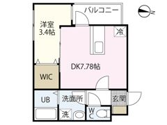 Esperanza江波の間取り画像