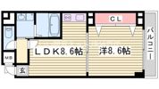プラネットフィールド神戸の間取り画像