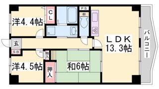 リメーン檜の間取り画像