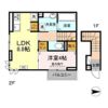 ブランシュール富田町の間取り画像