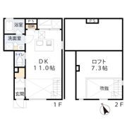 LibreⅠ番館の間取り画像