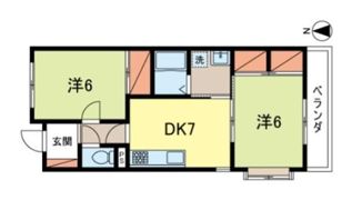 ハッピーサイドレジデンスⅠの間取り画像