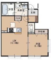 クレール・シャンブルⅡの間取り画像