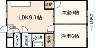 岡野ビルの間取り画像
