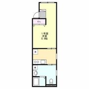 ベイルーム横浜阪東橋の間取り画像