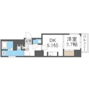 SERENiTE本町refletの間取り画像
