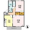 エバンスタウンコスモ Aの間取り画像