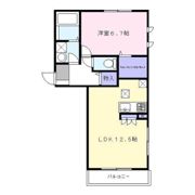 メゾンヴェール徳住(E-152)の間取り画像