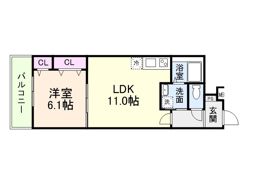 フジパレス リュクスの間取り画像