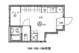 リヴィエール口田Ⅱの間取り画像