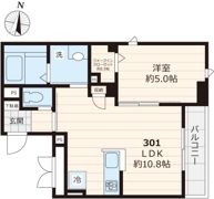 プライムクロスの間取り画像