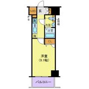 ジェノヴィア新宿グリーンヴェールの間取り画像