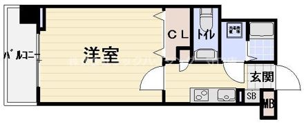 RitzSQUARE GranQbeⅡ リッツスクエアグランキューブⅡの間取り画像
