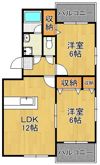 メゾン高田の間取り画像