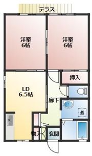 フレグランスMの間取り画像
