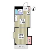 滝マンション第三春来の間取り画像