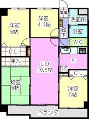 ミネックスKの間取り画像