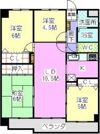 ミネックスKの間取り画像