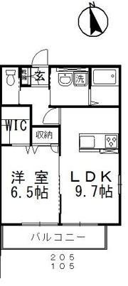 マストゥーラ妹尾の間取り画像