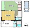 譲原貸家の間取り画像