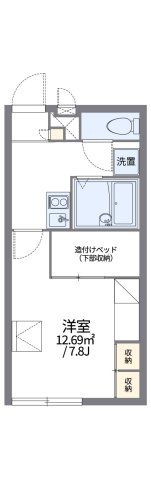レオパレススピアーノの間取り画像