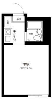 フラッツ幡ヶ谷の間取り画像