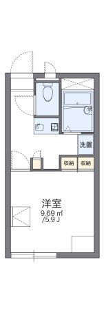 レオパレスCOMPALの間取り画像