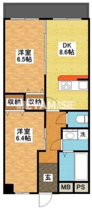 ハイアットコートの間取り画像