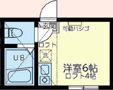 ユナイト さくらスタンダールの間取り画像