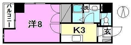 杉住宅南支店ビルの間取り画像