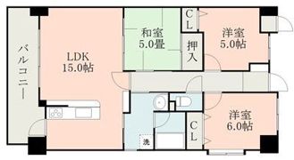 ロイヤルコンフォート光の森の間取り画像