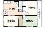 コーポ熊本の間取り画像