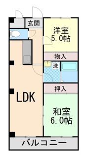 サニーセトルの間取り画像